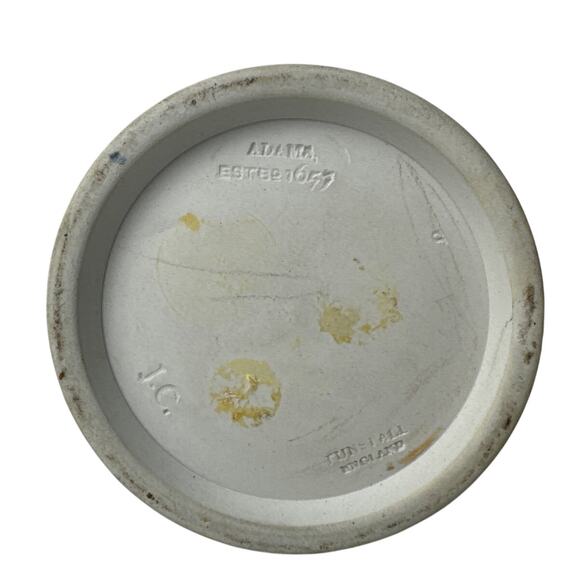 Antique 19th Century William Adams & Sons Jasperware Vase Blue White Embossed - Picture 6 of 12